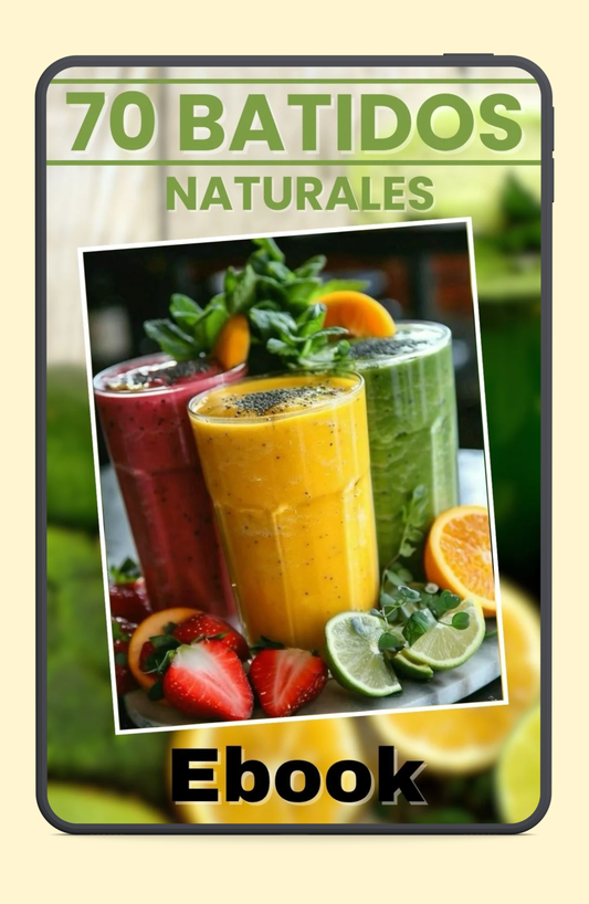 🌿 RESET VITAL 70 batidos naturales para limpiar tu cuerpo, aliviar malestares y recuperar tu energía.